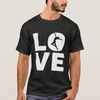 T-shirt Amour Danser Cadeau Pour Les Danseurs Danser Ensei
