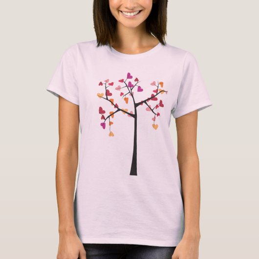 T-shirt Amour d'arbre (Devant)