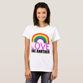 T-shirt Amour d'arc-en-ciel (Devant entier)