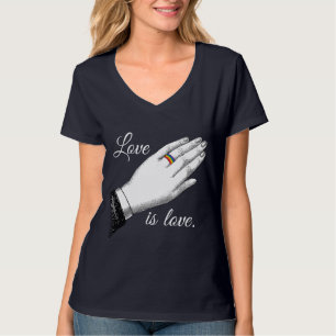 T-SHIRT AMOUR DE BAIN DE MARIAGE FIERTÉ