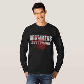 T-shirt Amour de batteurs au coup (Devant entier)