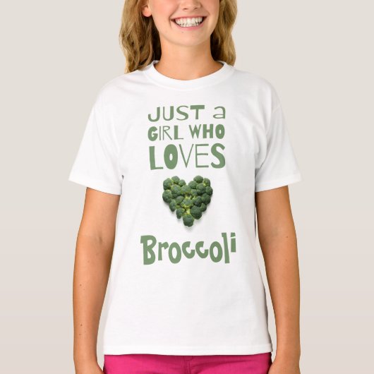 T-shirt Amour de Broccoli (Devant)
