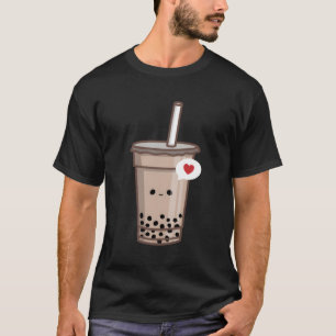 T-shirt Amour de Bubble Tea Kawaii Boba Tea