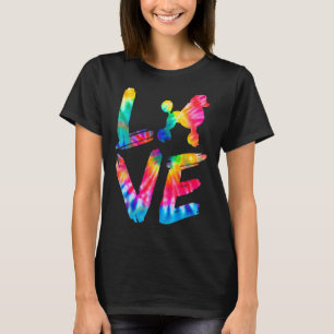 T-shirt Amour de Cane Poodle Maman Papa