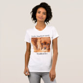 T-shirt Amour de Cavalier King Charles Spaniel (Devant entier)