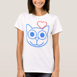 T-shirt Amour de chat