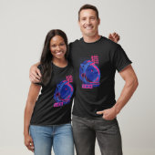 T-shirt Amour de chat de l'espace (Unisexe)