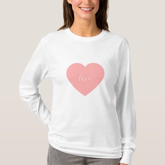 T-shirt Amour de cœur (Devant)