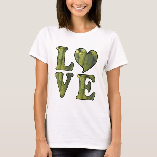 T-shirt Amour de cornichon (Devant)