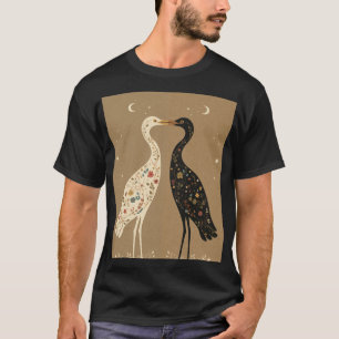 T-shirt amour de cygne