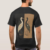 T-shirt amour de cygne (Dos)
