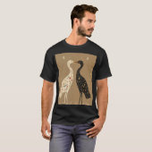 T-shirt amour de cygne (Devant entier)