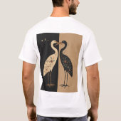T-shirt amour de cygne (Dos)