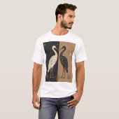 T-shirt amour de cygne (Devant entier)