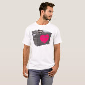 T-shirt Amour de décharge (Devant entier)