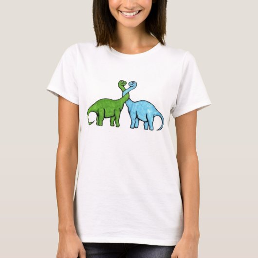T-shirt Amour de dinosaure (Devant)