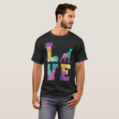 T-shirt Amour de doberman (Devant entier)