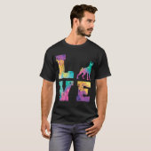 T-shirt Amour de Doberman (Devant entier)
