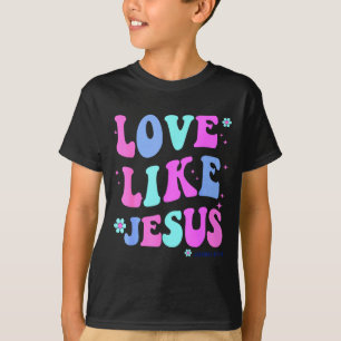 T-shirt Amour de fille comme Jésus Adorable Adolescente Ch