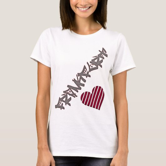 T-shirt Amour de Francfort (Devant)
