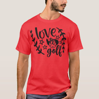 T-SHIRT AMOUR DE GOLF