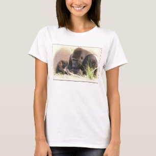 T-shirt Amour de gorille