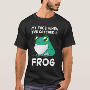 T-shirt Amour de grenouille chasseur de crapaud grenouille