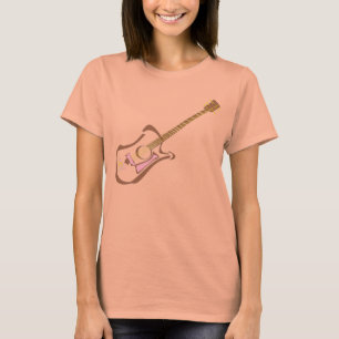 T-shirt Amour de guitare