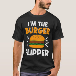 T-shirt Amour de hamburger Flipper