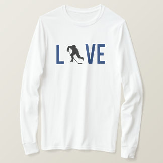 T-shirt Amour de Hockey
