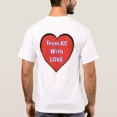 T-shirt Amour de KC (Dos)