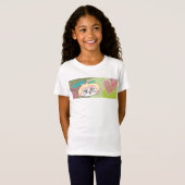 T-Shirt Amour de Kitty de patin (Devant entier)
