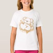 T-shirt amour de koala (Devant)