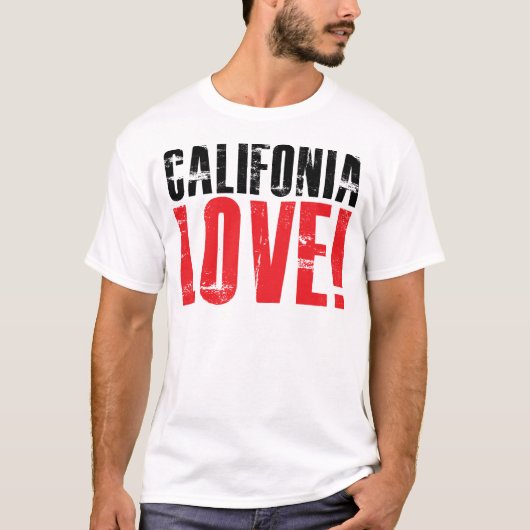 T-shirt Amour de la Californie (Devant)
