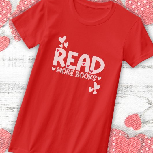 T-shirt Amour de la lecture de livres 
