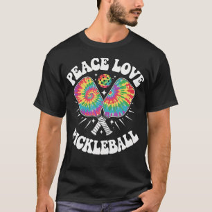 T-shirt Amour de la paix Pickleball Drôle