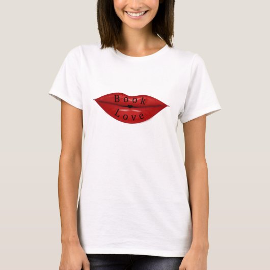 T-shirt Amour de livre (Devant)