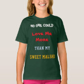 T-shirt Amour de Malshi (Devant)