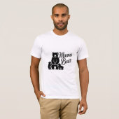 T-shirt Amour de Maman Ourse (Devant entier)