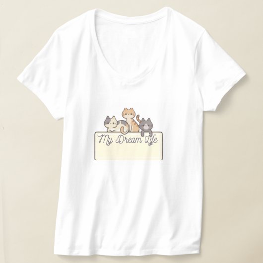 T-shirt amour de minou (Poser)