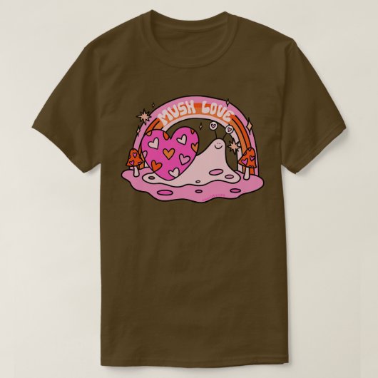 T-shirt Amour de Mush (Design devant)