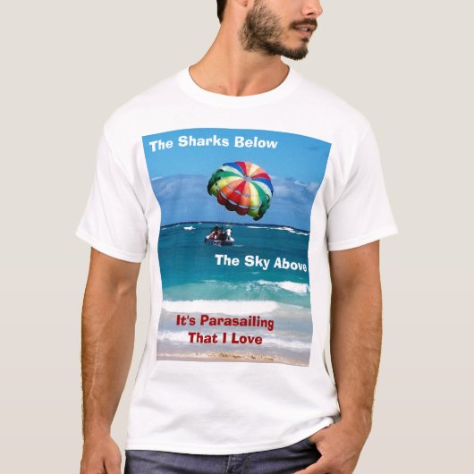 T-shirt Amour de parachute ascensionnel (Devant)