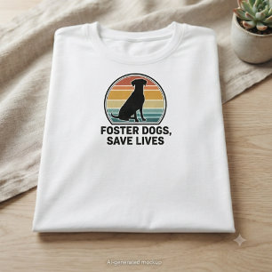 T-shirt Amour de Parrainage de Sauvetage Animal à Tout Jam