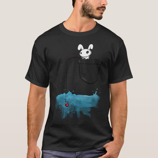 T-shirt Amour de pêche... (Devant)