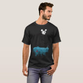 T-shirt Amour de pêche... (Devant entier)