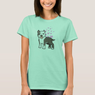 T-shirt Amour de Pitbull