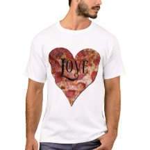 Amour de pizza de Saint-Valentin