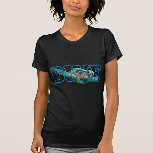 T-shirt Amour de plongeurs (Devant)