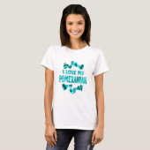 T-shirt Amour de POMERANIAN (Devant entier)