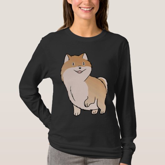T-shirt Amour de Poméranie (Devant)